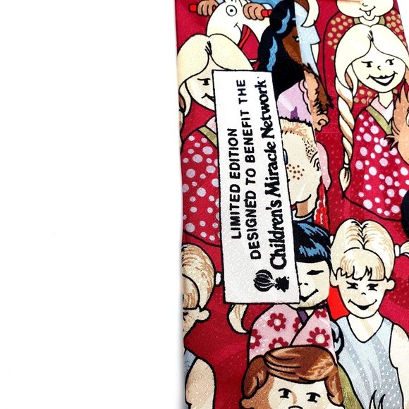 Childrens Miracle Network Mens Necktie Office Teacher Students School Work - Picture 5 of 7